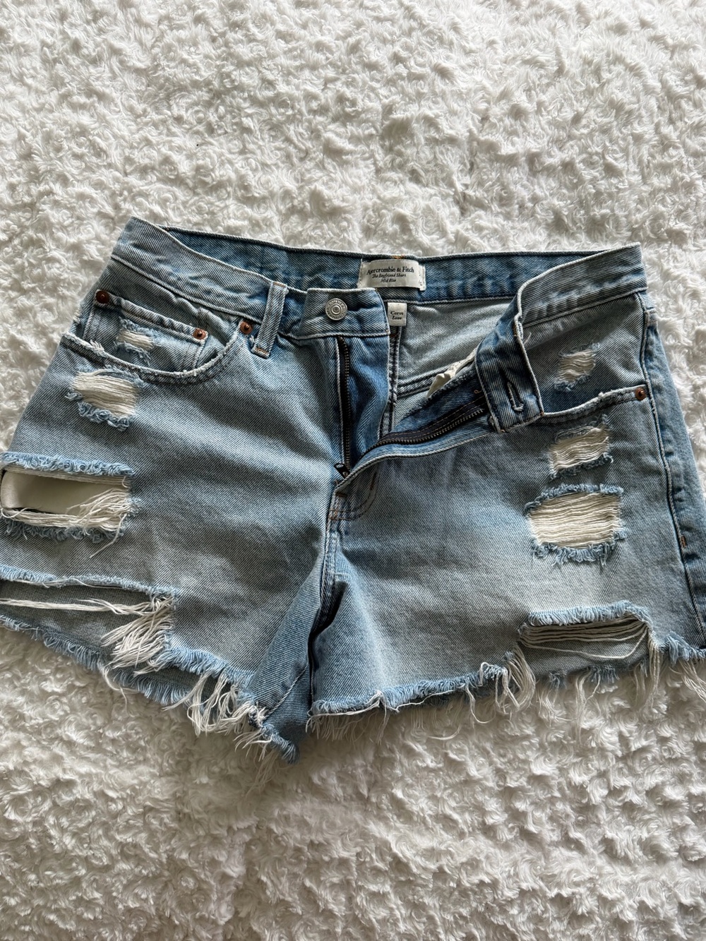 Abercrombie jean shorts